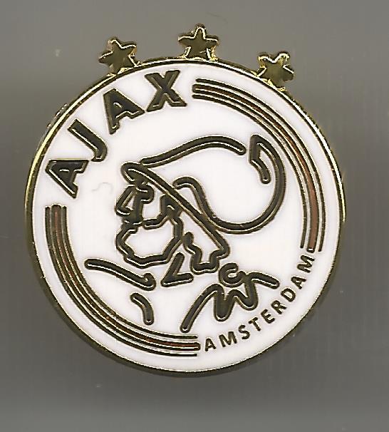 Badge Ajax Amsterdam 3 Stars Version 2